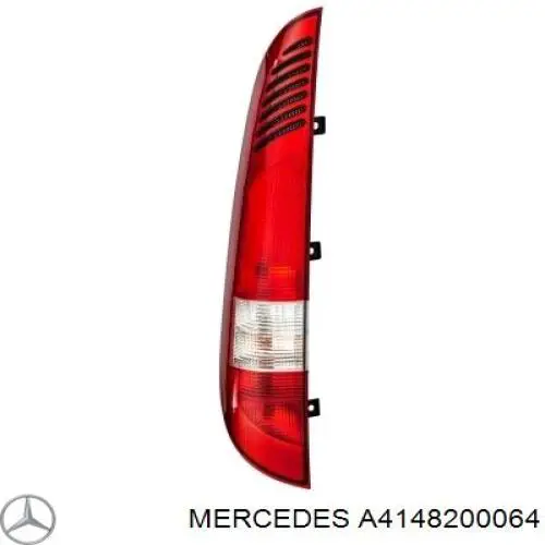 Ліхтар задній лівий Mercedes A4148200064 ціна, від 63.35 USD