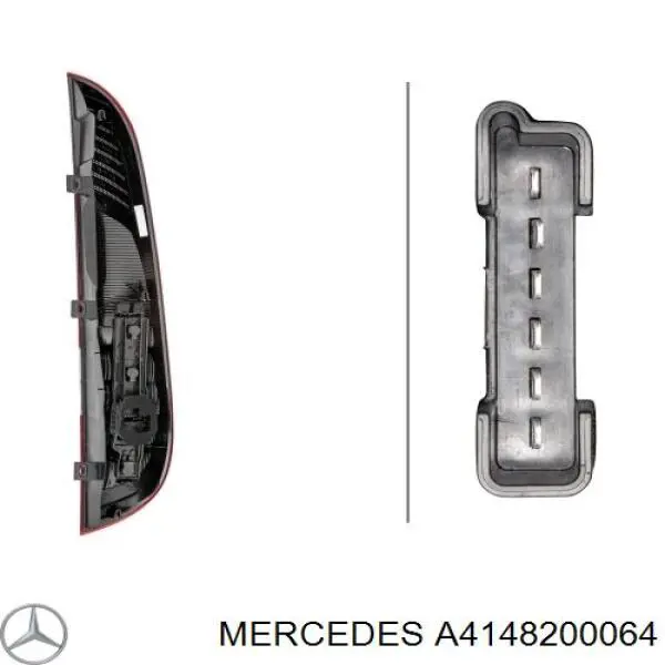 A4148200064 Mercedes Задня ліва фара