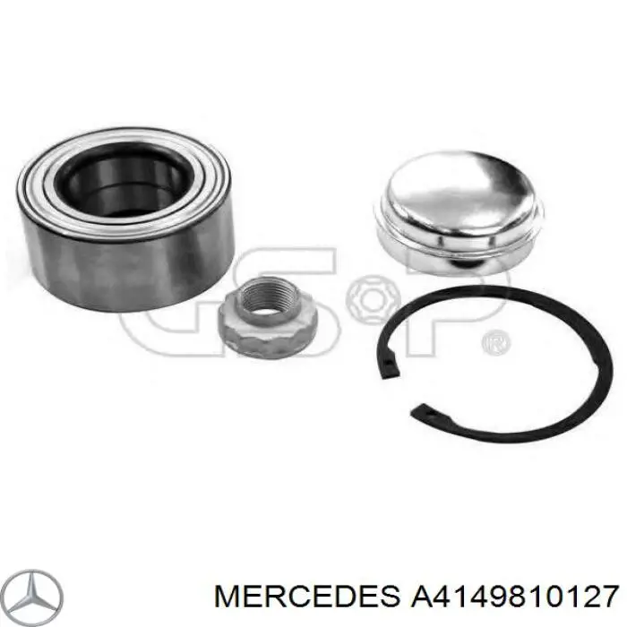 Підшипник ступиці A4149810127 Mercedes