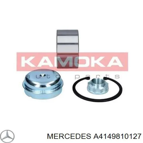 Комплект підшипник маточини передньої Mercedes A4149810127 ціна, від 27.13 USD