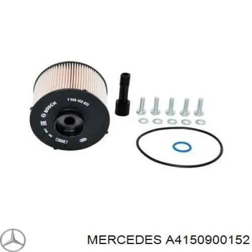 Купити A4150900152 Mercedes Фільтр-відстійник палива грубої очистки