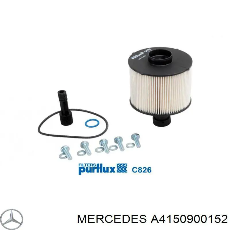 Фільтр тонкого очищення палива Mercedes A4150900152 ціна, від 13.81 USD