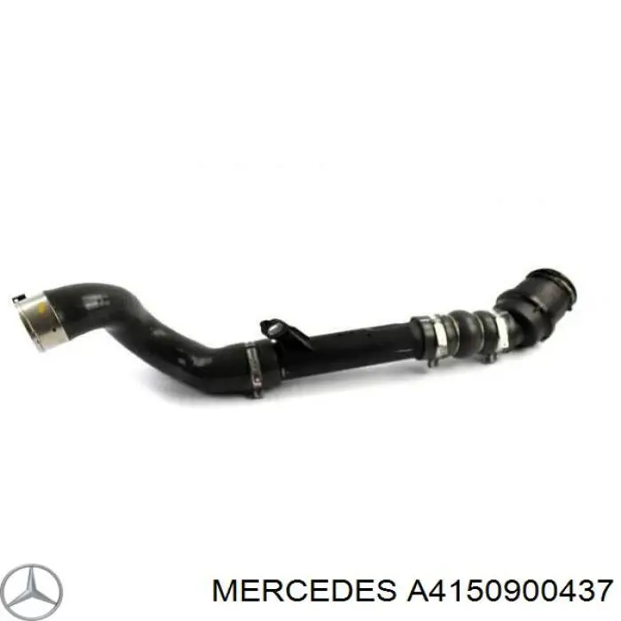 Шланг/патрубок інтеркуллера Mercedes A4150900437 ціна, від 107.06 USD