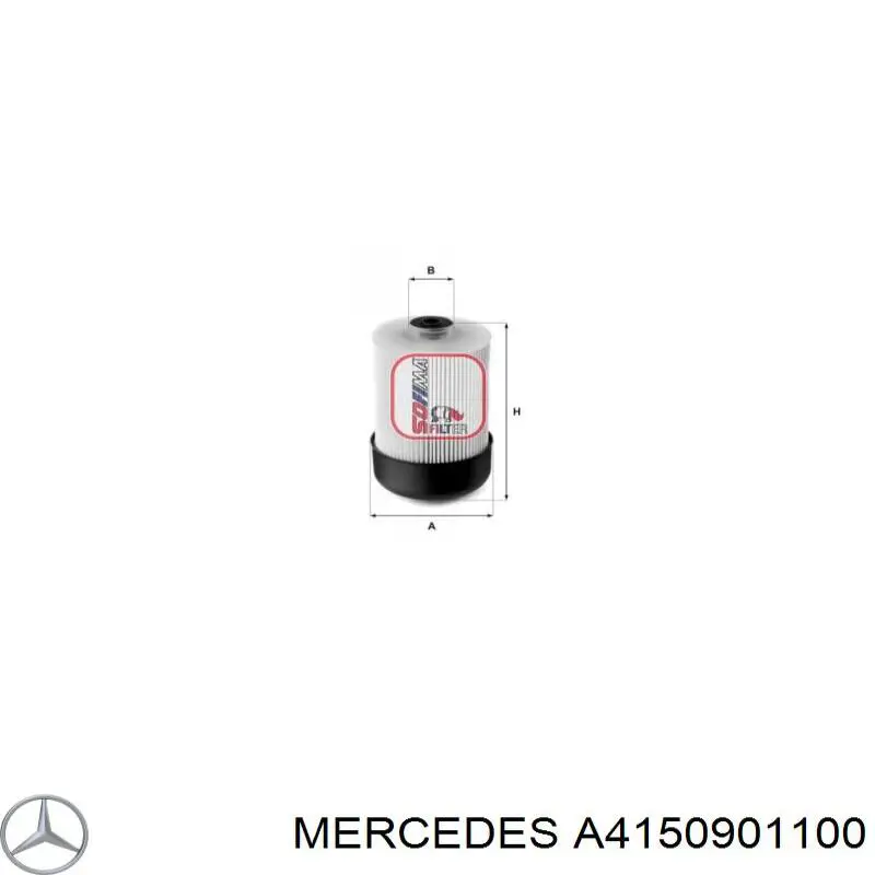A4150901100 Mercedes фільтр паливний
