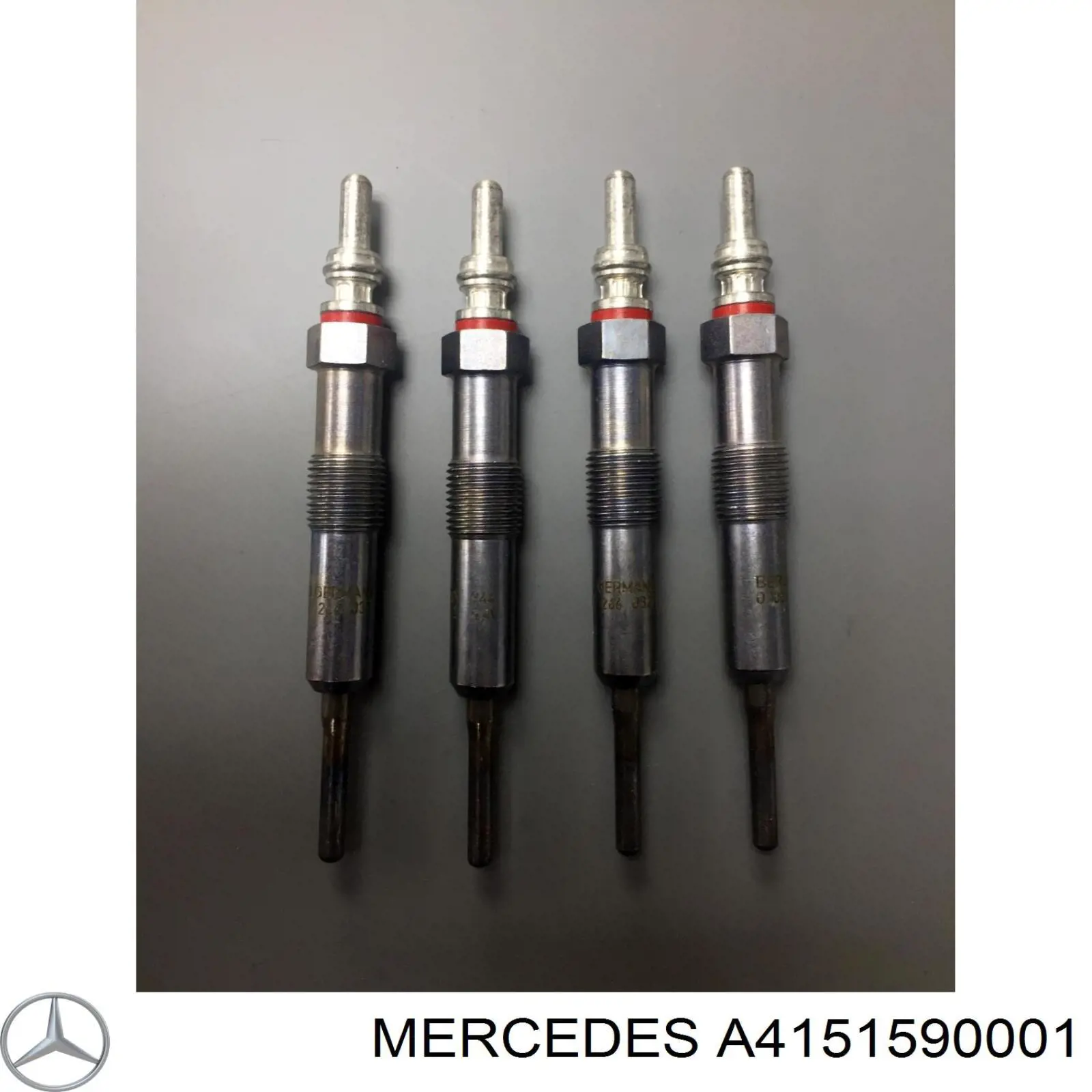 Свіча накалу Mercedes A4151590001 ціна, від 9.96 USD