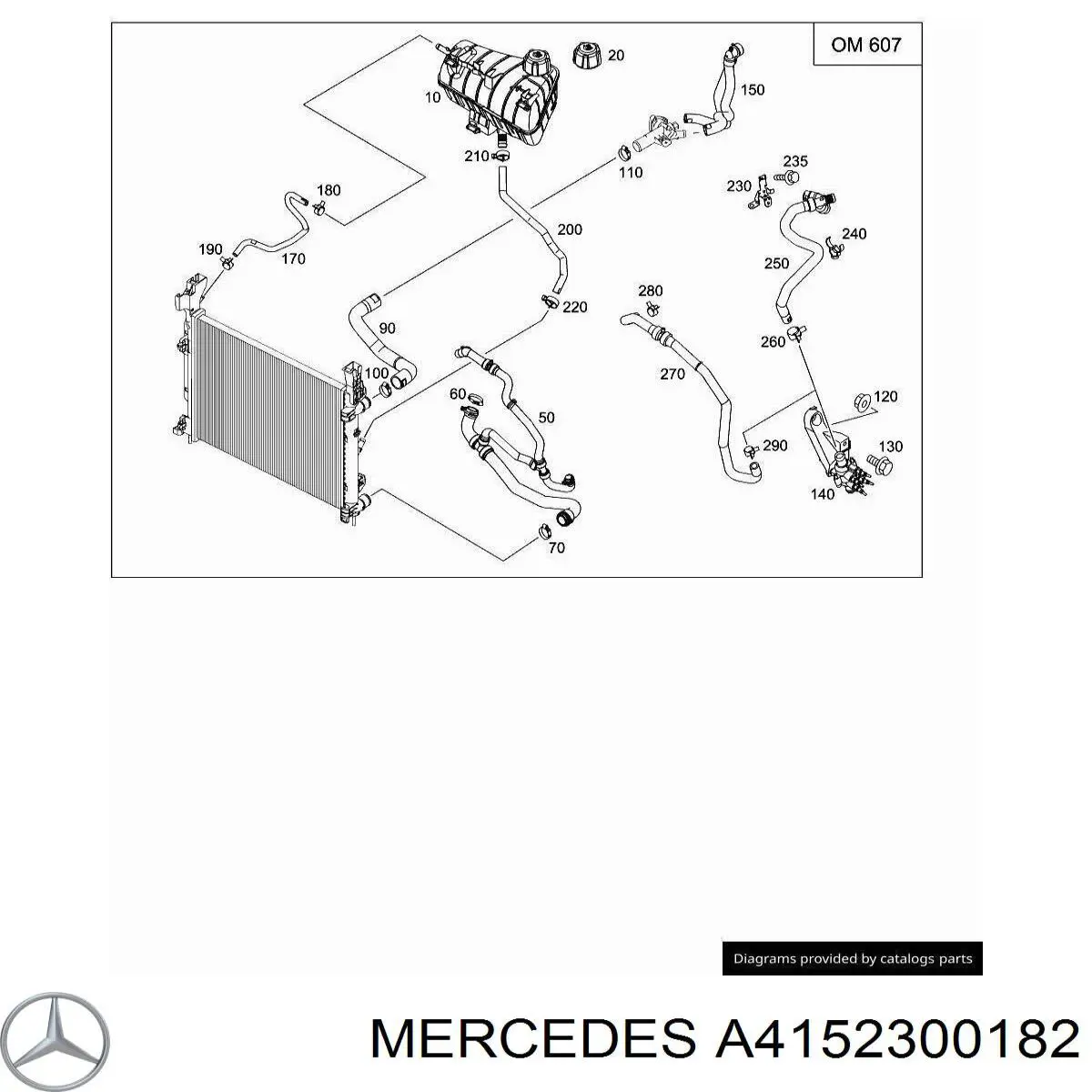  A4152300182 Mercedes