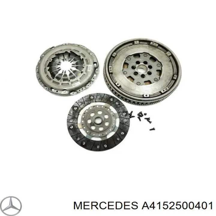 Купити A4152500401 Mercedes Комплект зчеплення (диск, корзина, підшипник)
