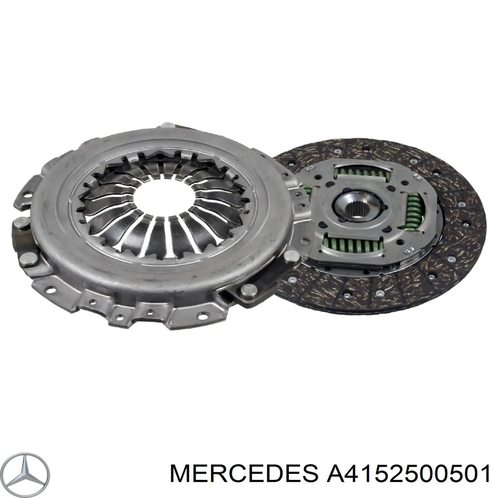 Комплект зчеплення (3 частини) A4152500501 Mercedes