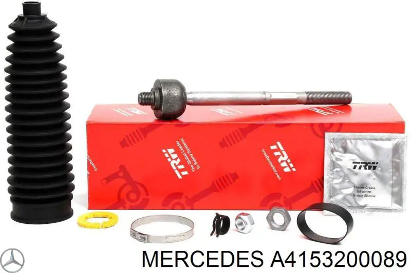 Тяга рульова поперечна Mercedes A4153200089 ціна, від 10.29 USD