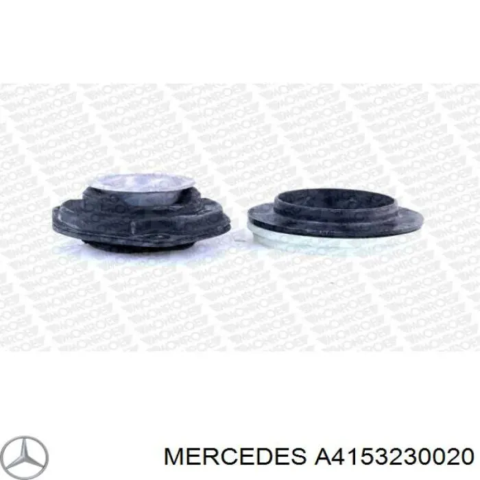 Купити A4153230020 Mercedes Опора амортизатора переднього