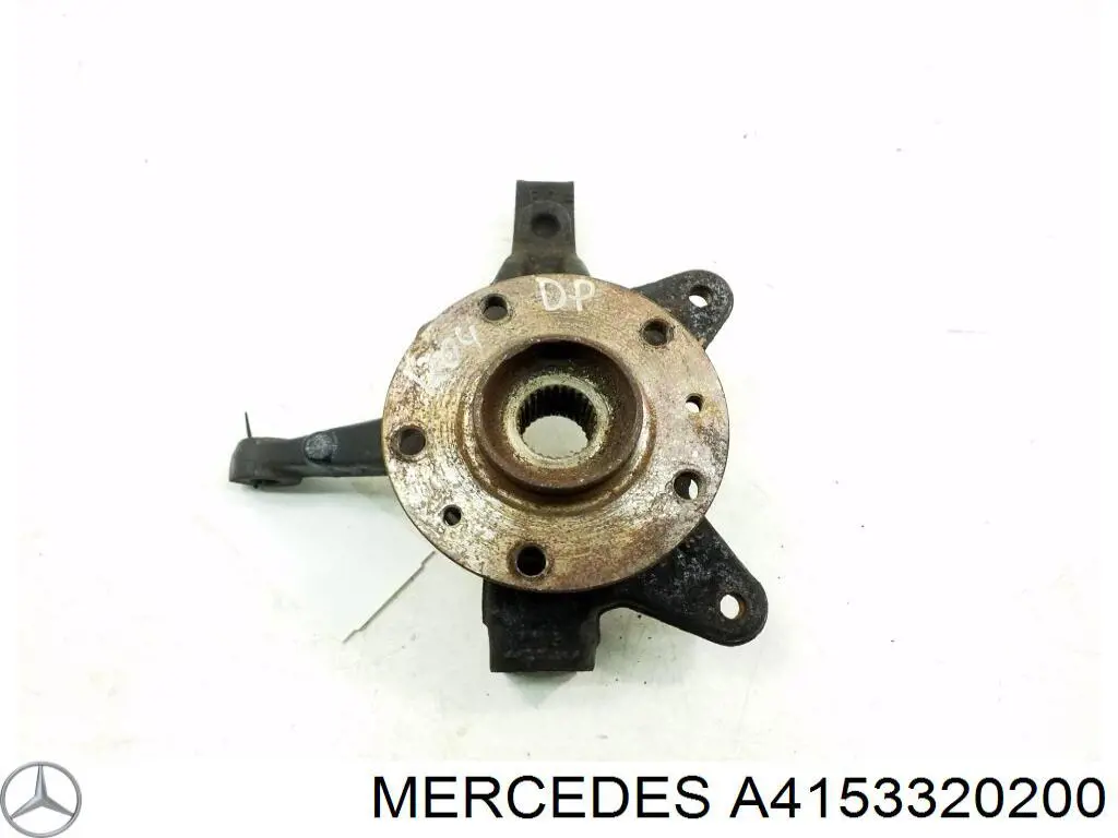 Купити A4153320200 Mercedes Цапфа передні праві