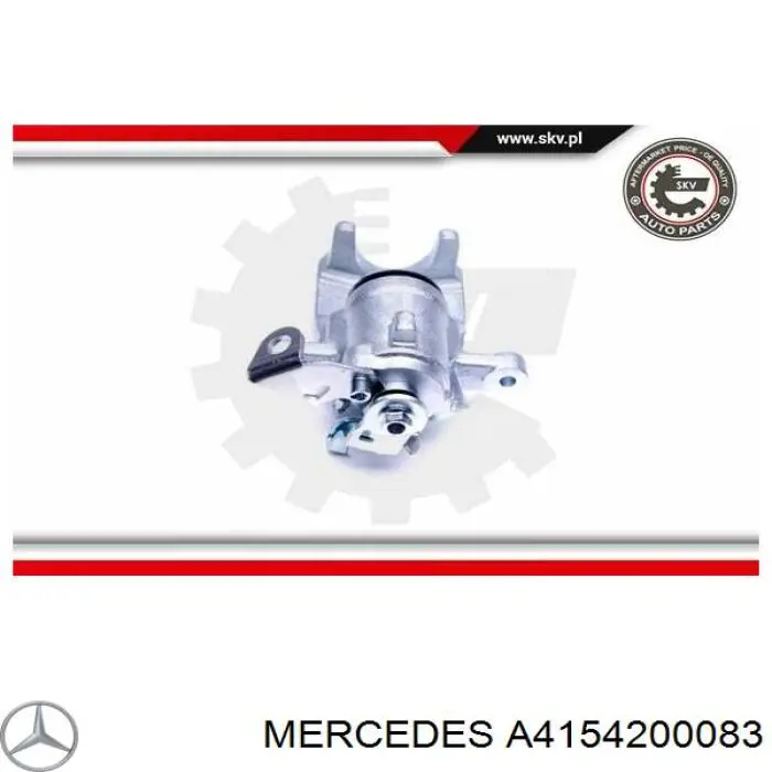 Купити A4154200083 Mercedes Супорт задній лівий