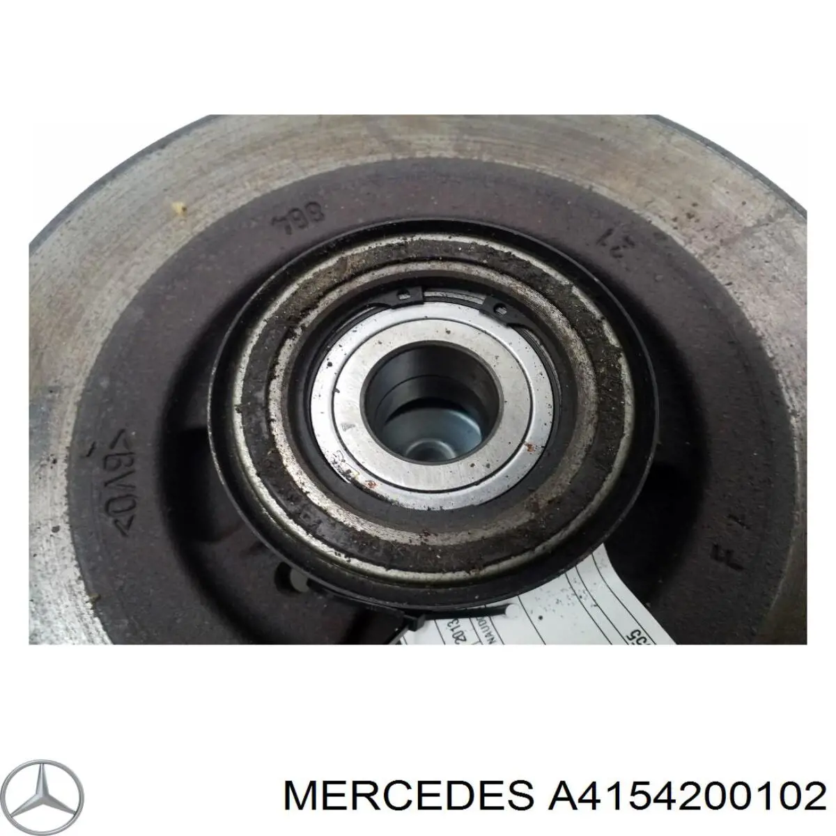 Задні дискові гальма Mercedes A4154200102 ціна, від 84.93 USD
