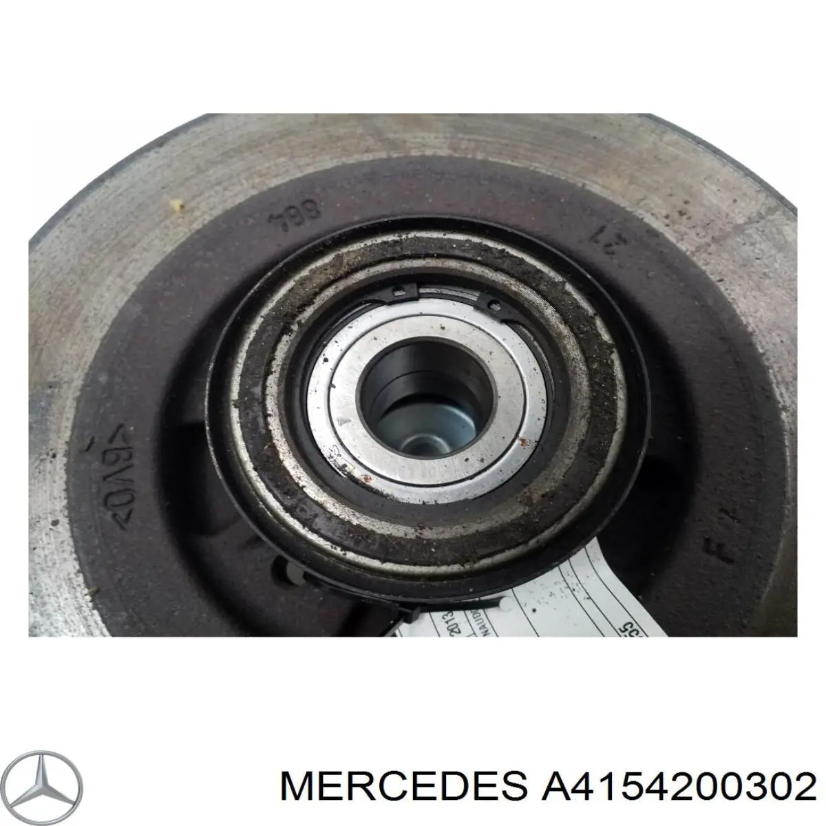 Задні дискові гальма Mercedes A4154200302 ціна, від 84.93 USD