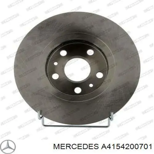 Гальмівні диски передні A4154200701 Mercedes