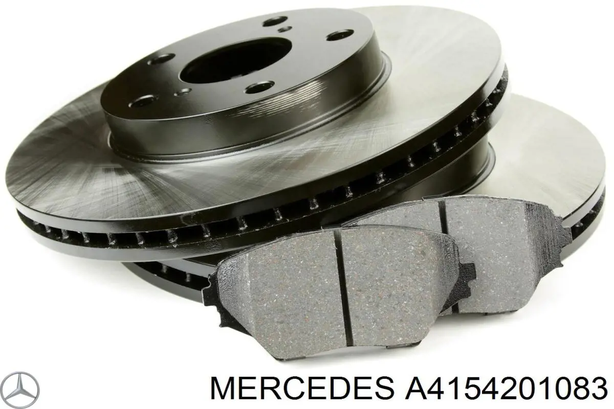 Купити A4154201083 Mercedes Поршень супорту гальмівного, переднього