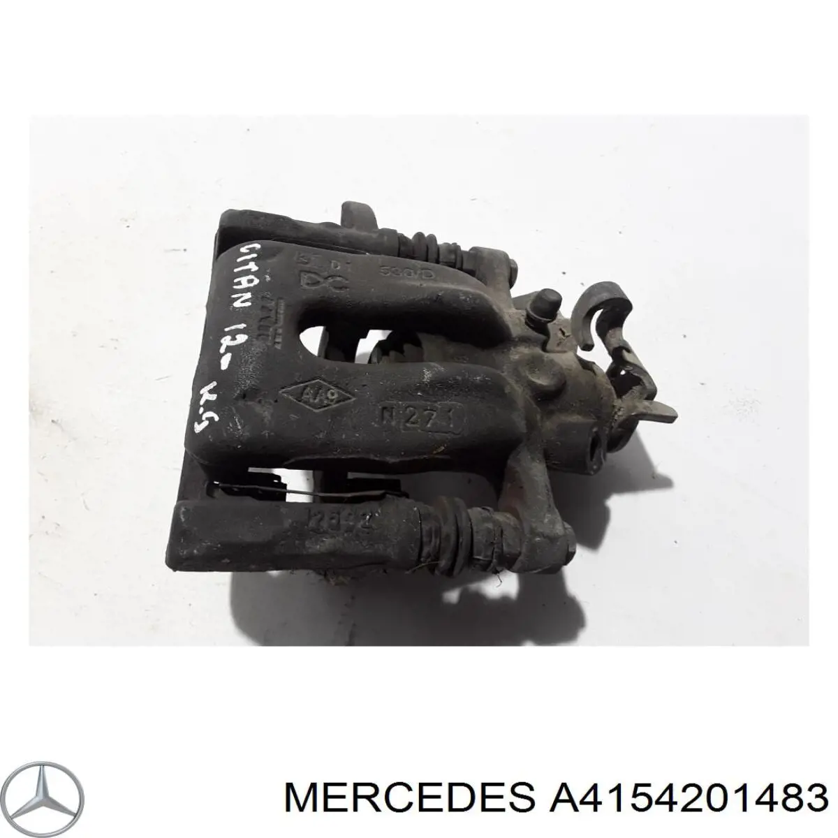 Супорт гальмівний задній лівий Mercedes A4154201483 ціна, від 49.85 USD