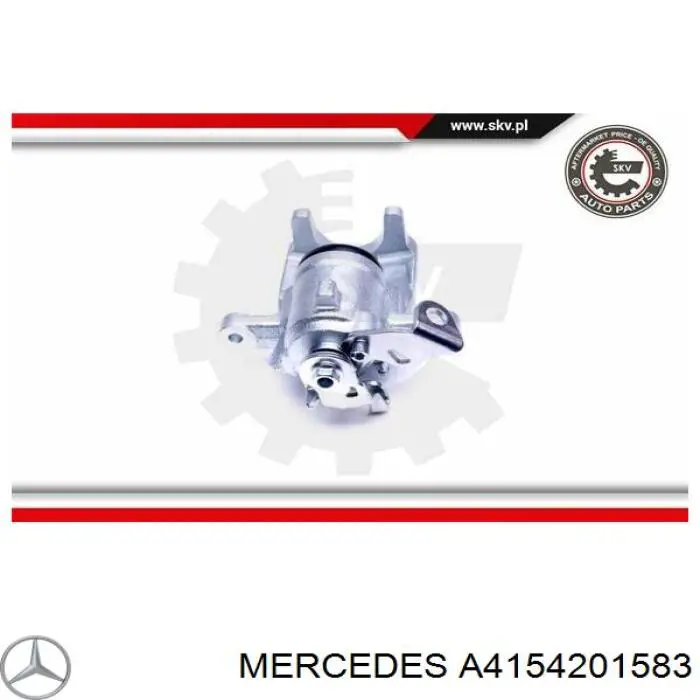 Супорт задній правий A4154201583 Mercedes