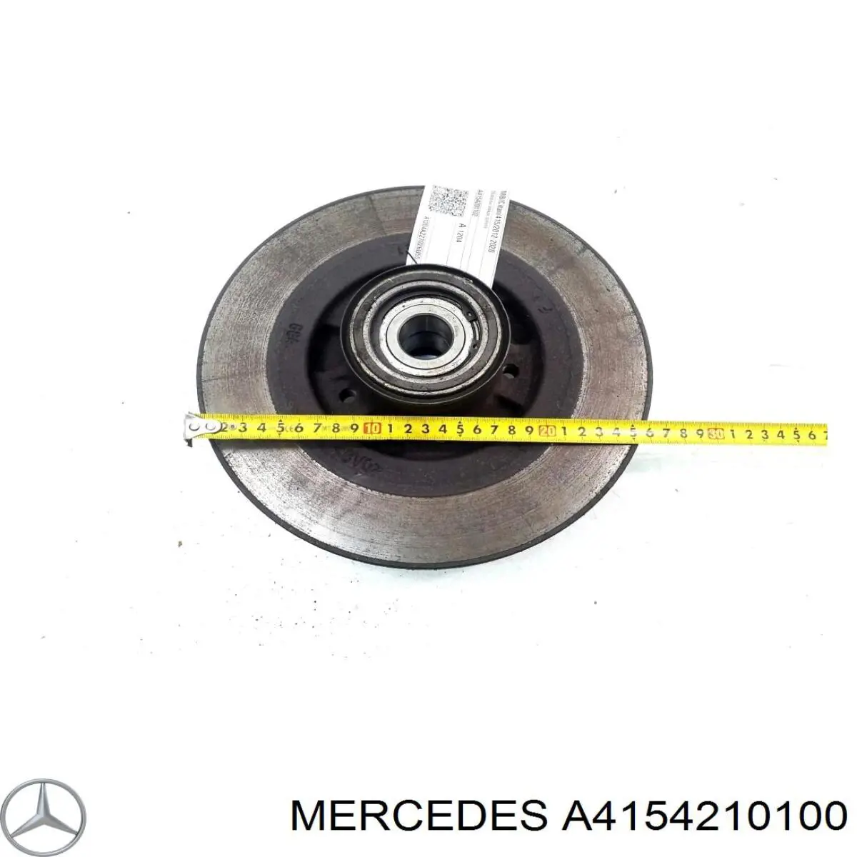 A4154210100 Mercedes диск гальмівний задній