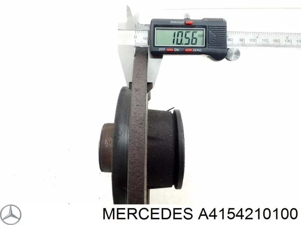 Задні дискові гальма Mercedes A4154210100 ціна, від 89.27 USD