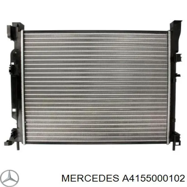 Радіатор 8660005520 Renault (RVI)