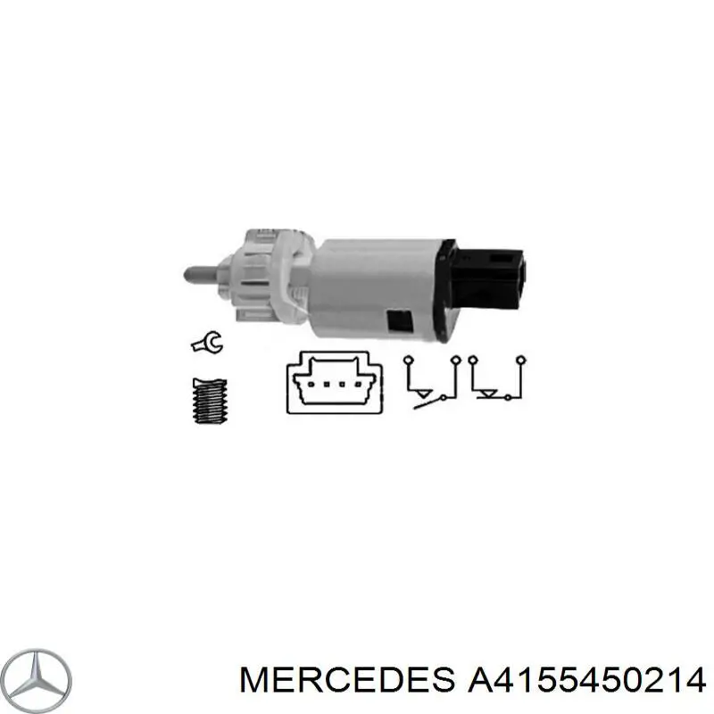 A4155450214 Mercedes 