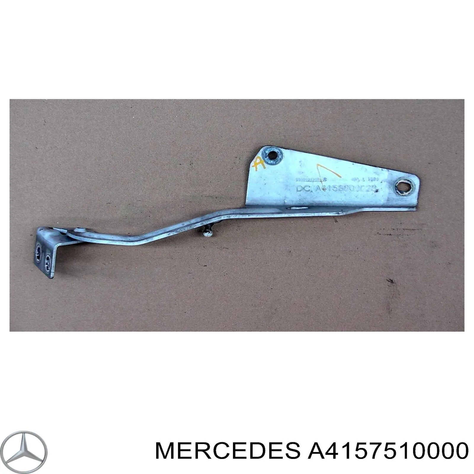 Завіс капота, лівий Mercedes A4157510000 ціна, від 146.45 USD