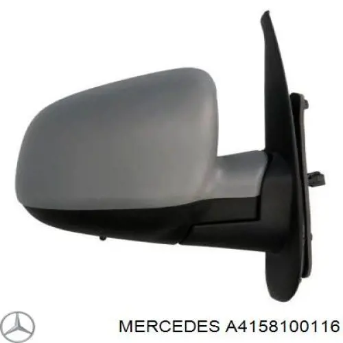 Праве бічне дзеркало Mercedes A4158100116 ціна, від 62.47 USD