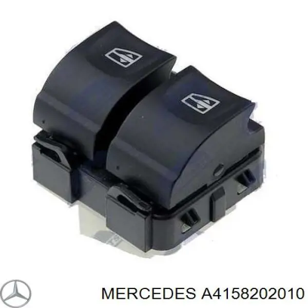 Кнопковий блок керування склопідіймачами передній лівий Mercedes A4158202010 ціна, від 9.95 USD
