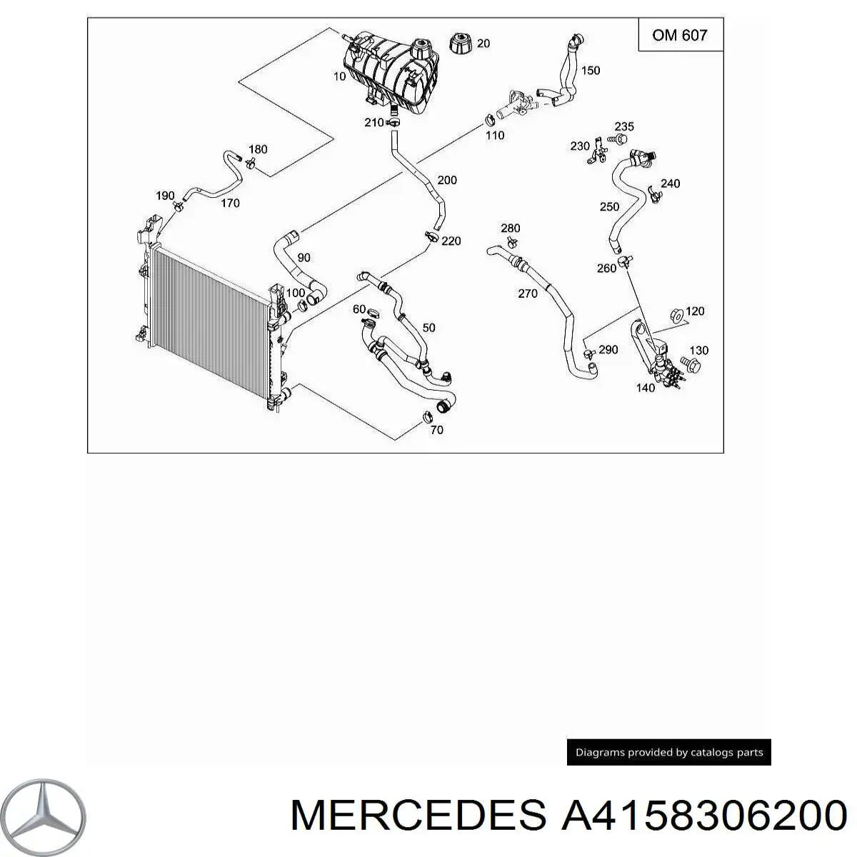 A4158306200 Mercedes 