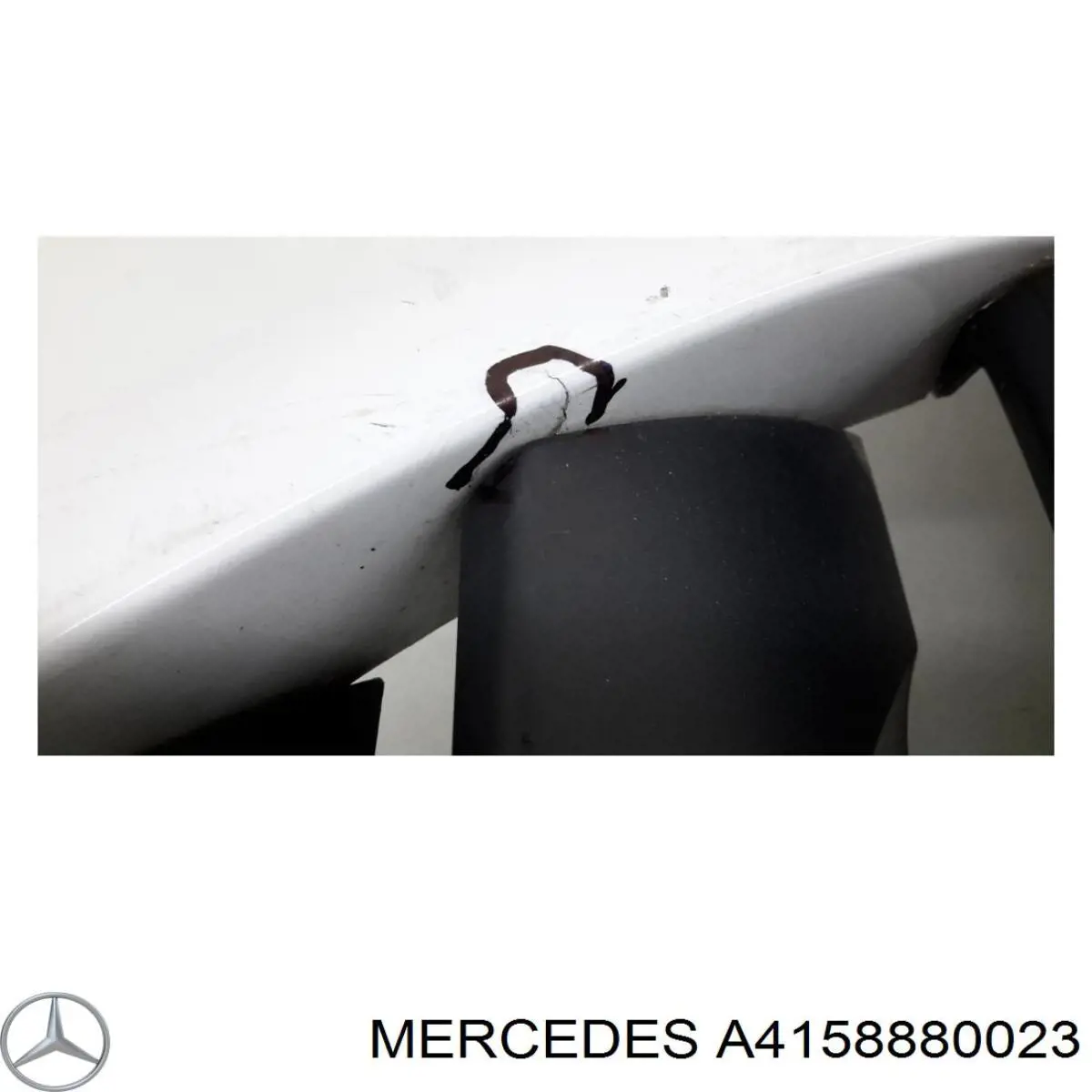 Купити A4158880023 Mercedes Захисна решітка радіатора
