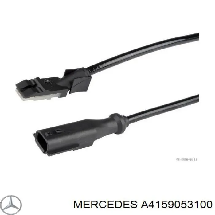 Купити A4159053100 Mercedes Датчик АБС (ABS) задній, лівий