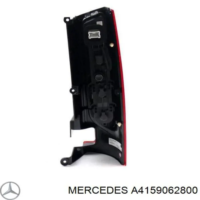 Ліхтар задній лівий Mercedes A4159062800 ціна, від 40.21 USD