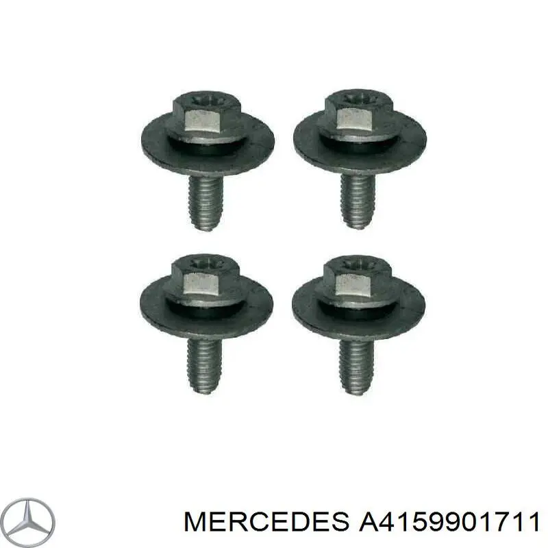 Захист бампера переднього, правий Mercedes A4159901711 ціна, від 2.92 USD