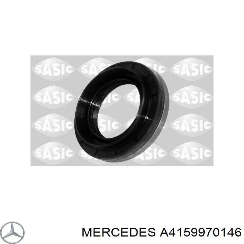 Сальник півосі переднього моста Mercedes A4159970146 ціна, від 7.89 USD
