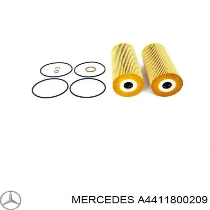 A4411800209 Mercedes Фільтр масла