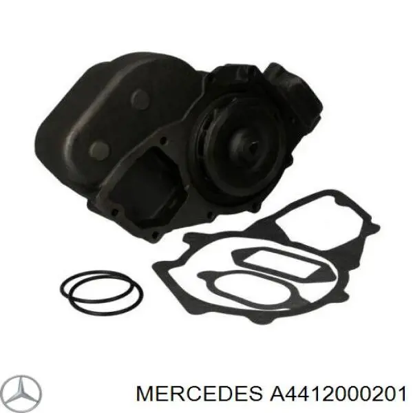Помпа охолодження Mercedes A4412000201 ціна, від 117.75 USD