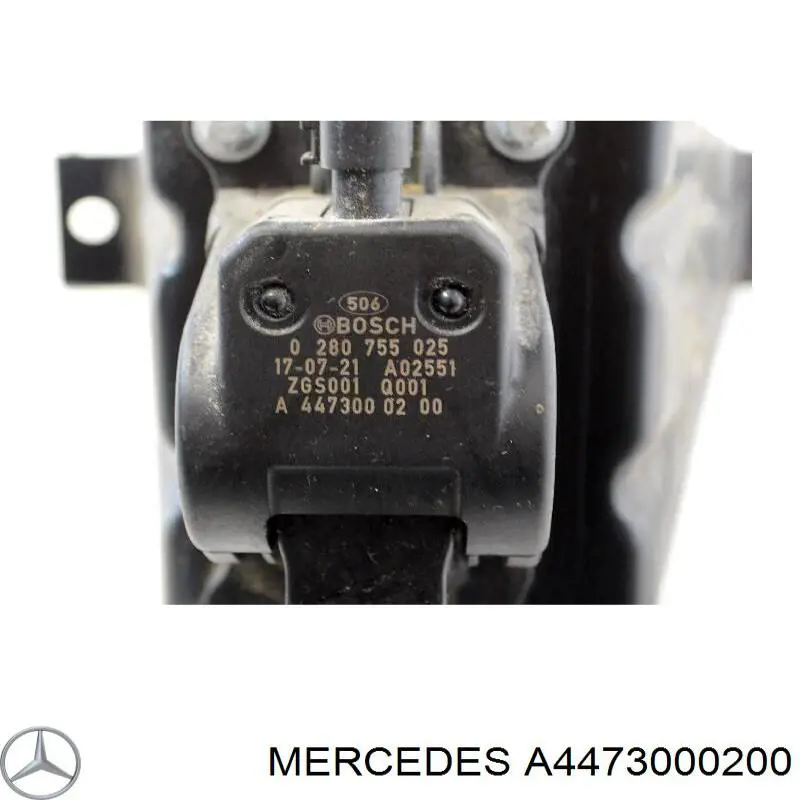 Купити A4473000200 Mercedes Педаль газу
