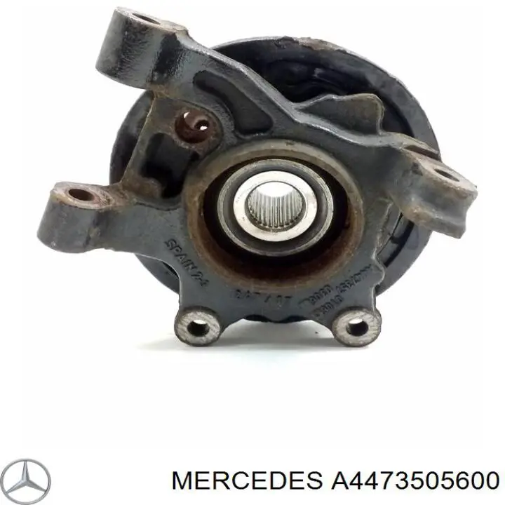 Цапфа - поворотний кулак задній, правий Mercedes A4473505600 ціна, від 196.85 USD