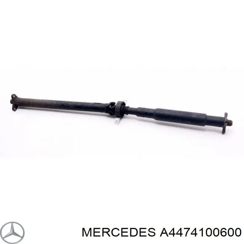 A4474100600 Mercedes Вал карданний основний заднього моста