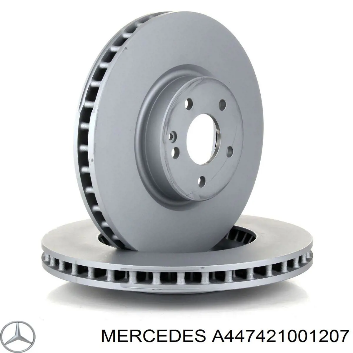 A447421001207 Mercedes Гальмо дискове переднє