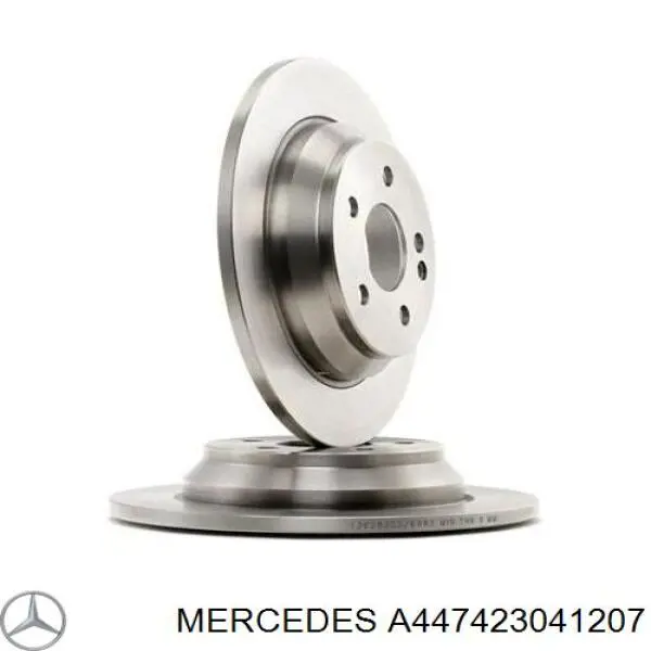 A447423041207 Mercedes Дискові гальма