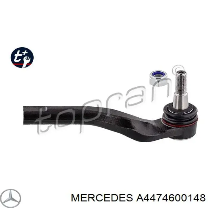 A4474600148 Mercedes Зовнішній наконечник рульової тяги
