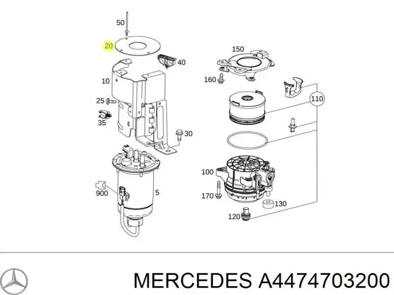 A4474703200 Mercedes 