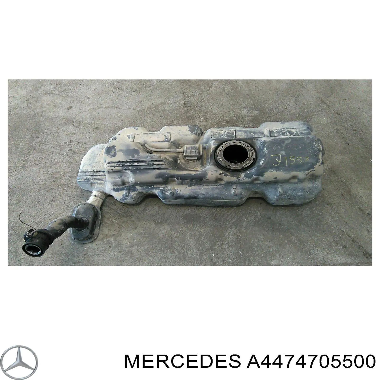 A4474705500 Mercedes Бак паливний