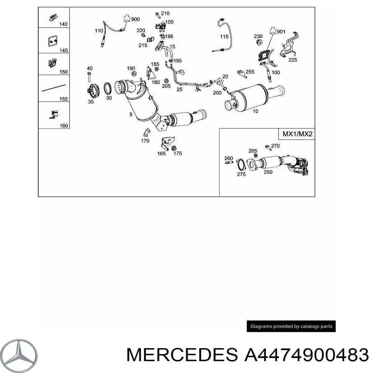  A4474900483 Mercedes