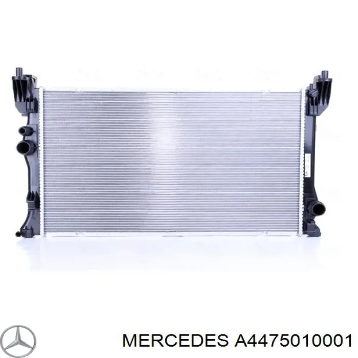 A4475010001 Mercedes Радіатор охолодження двигуна