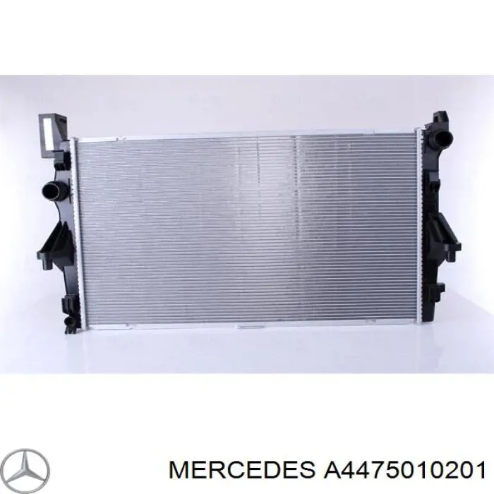 Купити A4475010201 Mercedes Радіатор двигуна