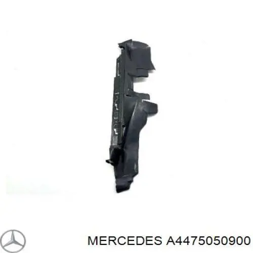 A4475050900 Mercedes Повітропровід (дефлектор) радіатора, правий