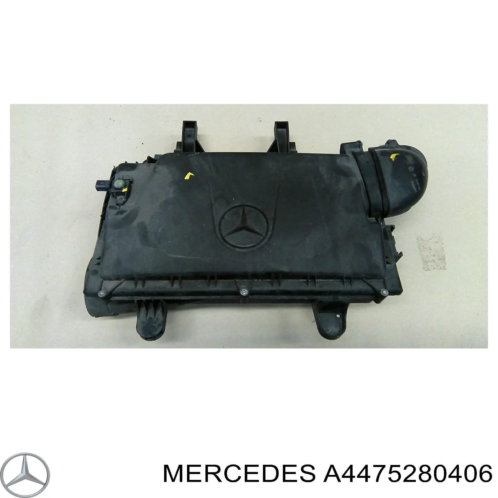 Корпус повітряного фільтра Mercedes A4475280406 ціна, від 136.82 USD